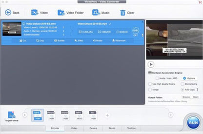 VideoProc 4K & Converter Pro 2021 v4.3 Full Version macOS