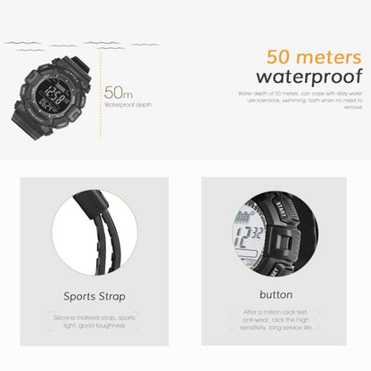 SPV706 Smart Fishing Mountaineering Waterproof มัลติฟังก์ชั่นนาฬิกากีฬากลางแจ้ง