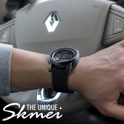 SKMEI 1257 Men Fashionable Outdoor 50m Waterproof Digital Watch Sports Wrist Watch