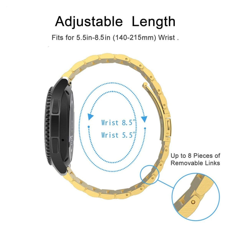 สายนาฬิกาข้อมือสแตนเลส สำหรับ Samsung Gear S3 22mm