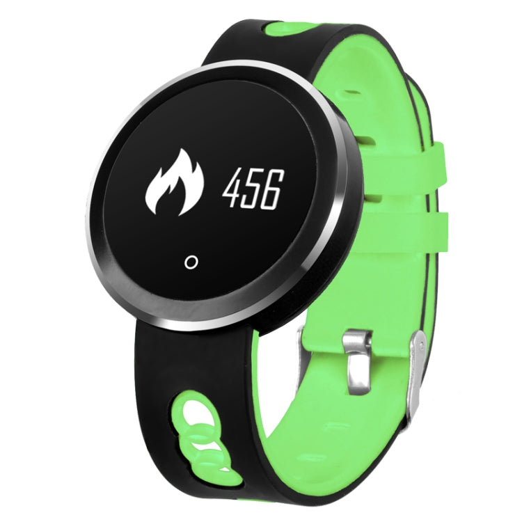 Q7 0.95 นิ้ว HD OLED หน้าจอแสดงสร้อยข้อมือสมาร์ทบลูทูธ, กันน้ำ IP68, รองรับ Pedometer / เตือนความจำ / เครื่องวัดอัตราการเต้นของหัวใจ / เครื่องวัดการนอนหลับ, เข้ากันได้กับโทรศัพท์ Android และ iOS