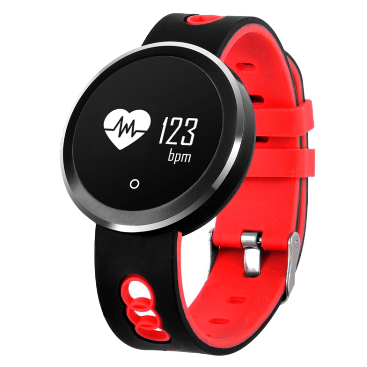 Q7 0.95 นิ้ว HD OLED หน้าจอแสดงสร้อยข้อมือสมาร์ทบลูทูธ, กันน้ำ IP68, รองรับ Pedometer / เตือนความจำ / เครื่องวัดอัตราการเต้นของหัวใจ / เครื่องวัดการนอนหลับ, เข้ากันได้กับโทรศัพท์ Android และ iOS