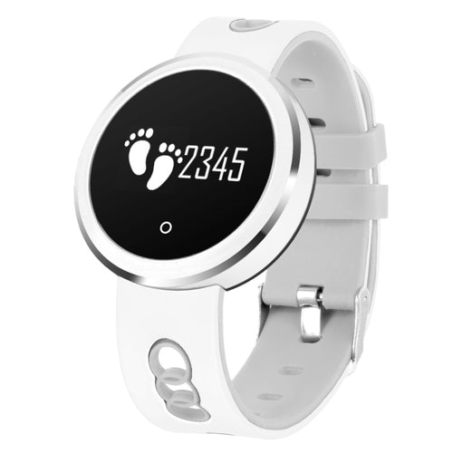 Q7 0.95 นิ้ว HD OLED หน้าจอแสดงสร้อยข้อมือสมาร์ทบลูทูธ, กันน้ำ IP68, รองรับ Pedometer / เตือนความจำ / เครื่องวัดอัตราการเต้นของหัวใจ / เครื่องวัดการนอนหลับ, เข้ากันได้กับโทรศัพท์ Android และ iOS