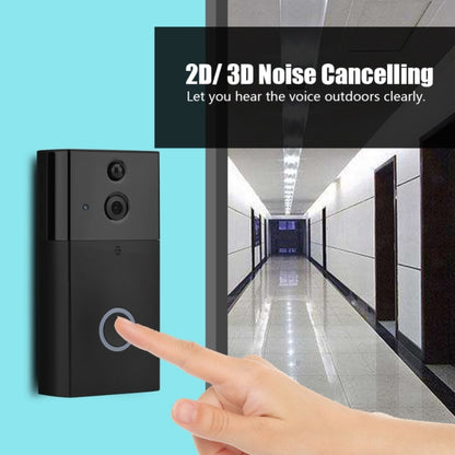 VESAFE HD 720P กล้องรักษาความปลอดภัยสมาร์ท WiFi Video Doorbell Intercom, รองรับการ์ด TF และอินฟราเรด Night Vision & Motion Detection App สำหรับ IOS และ Android, VS-A5 Black, VS-A4 Silver