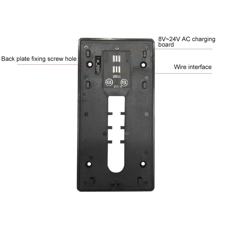 VESAFE Home VS-M2 HD 720P กล้องรักษาความปลอดภัยสมาร์ท WiFi วิดีโอออดอินเตอร์คอม, รองรับการ์ด TF และ Night Vision และแอปตรวจจับ PIR สำหรับ IOS และ Android, VS-M2