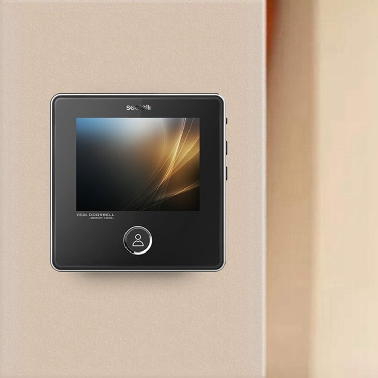 SNDD2 3.0 นิ้วหน้าจอ 1.0MP กล้องรักษาความปลอดภัย Digital Peephole Door Viewer รองรับอินฟราเรด Night Vision, SNDD2