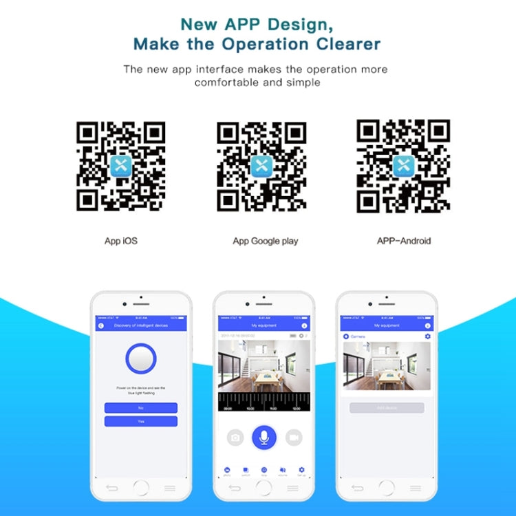M3 720P Smart WIFI ออดภาพวิดีโอพลังงานต่ำเป็นพิเศษ, รองรับโทรศัพท์มือถือ การตรวจสอบระยะไกล & Night Vision, Without Ding Dong Version