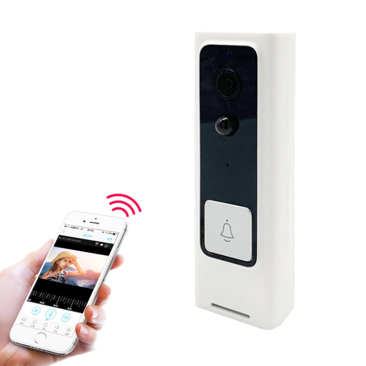 M200B WiFi ออดวิดีโอปุ่มสี่เหลี่ยมอัจฉริยะรองรับการตรวจจับการเคลื่อนไหวด้วยอินฟราเรด & อัตราการปรับตัว & อินเตอร์คอมสองทาง & รีโมท / PIR Wakeup, M200B
