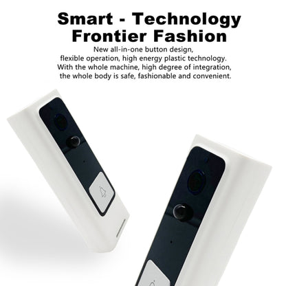 M200B WiFi ออดวิดีโอปุ่มสี่เหลี่ยมอัจฉริยะรองรับการตรวจจับการเคลื่อนไหวด้วยอินฟราเรด & อัตราการปรับตัว & อินเตอร์คอมสองทาง & รีโมท / PIR Wakeup, M200B