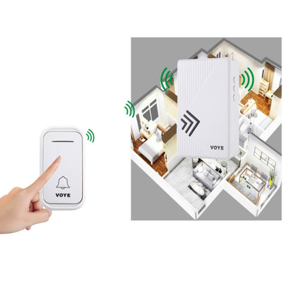 VOYE V022F Home Music รีโมทออดไร้สายพร้อมเสียงโพลีโฟนี 38 เสียง, V022F