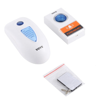 VOYE V003A Home Music รีโมทออดไร้สายพร้อมเสียงโพลีโฟนี 38 เสียง, ปลั๊ก US, V003A