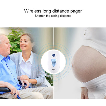 VOYE V003A Home Music รีโมทออดไร้สายพร้อมเสียงโพลีโฟนี 38 เสียง, ปลั๊ก US, V003A