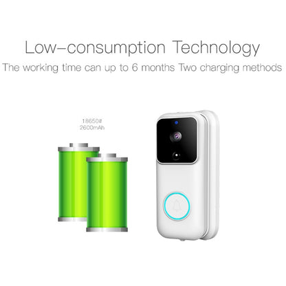 Anytek B60 720P Smart WiFi Video Visual ออด, รองรับ APP Remote & PIR Detection & TF Card