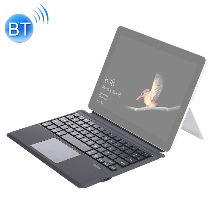 1087D Magnetic Colorful Backlight Bluetooth V3.0 Keyboard พร้อมทัชแพดสำหรับ Microsoft Surface GO