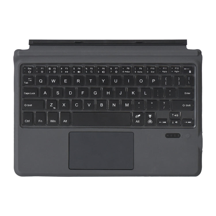 1087D Magnetic Colorful Backlight Bluetooth V3.0 Keyboard พร้อมทัชแพดสำหรับ Microsoft Surface GO
