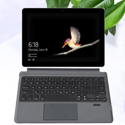 1087D Magnetic Colorful Backlight Bluetooth V3.0 Keyboard พร้อมทัชแพดสำหรับ Microsoft Surface GO