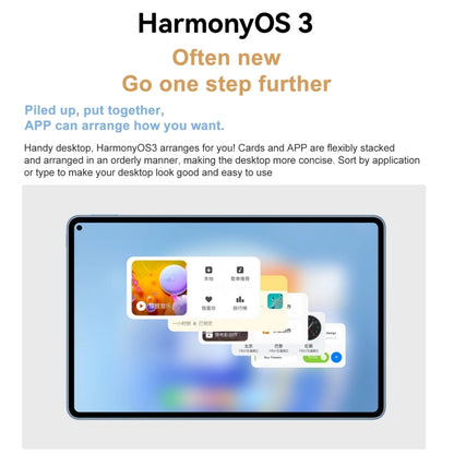 HarmonyOS 3 Qualcomm Snapdragon 888 Octa Core รองรับ Dual WiFi / BT / GPS ไม่รองรับ Google Play, GOT-AL09 8GB+256GB