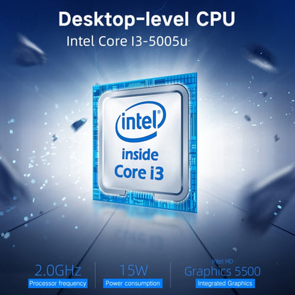 Windows 10 Home Intel Core i3-5005U 2.0GHz, รองรับ WiFi & Bluetooth & TF Card & HDMI, X15 8GB+256GB