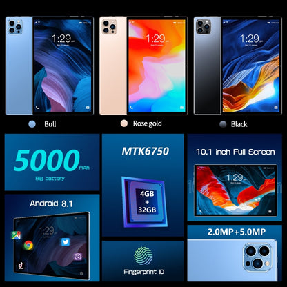 Android 8.1 MTK6750 Octa Core, รองรับ Dual SIM, WiFi, Bluetooth, GPS