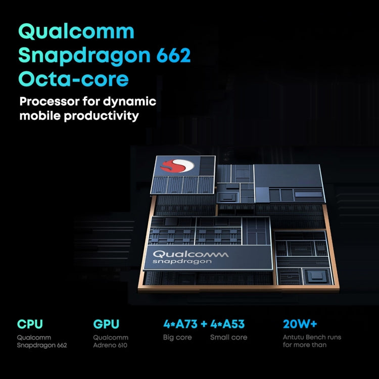 ไม่มีคีย์บอร์ด, Android 11, Qualcomm Snapdragon 662 Octa Core สูงสุด 2.0GHz, รองรับ Dual SIM & Bluetooth & WiFi & TF Card (สีดำ + สีน้ำเงิน), HiPad Pro 8GB+128GB