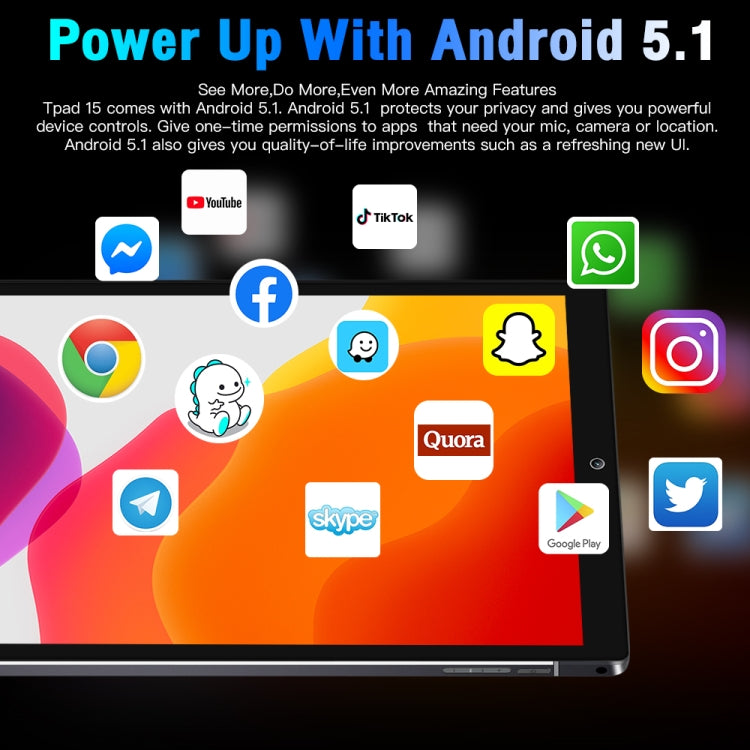Android 5.1 MT6592 Quad Core, รองรับซิมคู่, WiFi, BT, GPS, P15 1GB+32GB
