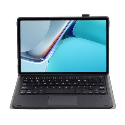 AW11-A พื้นผิวหนังแกะที่ถอดออกได้บางเฉียบ TPU แป้นพิมพ์บลูทูธซองหนังแท็บเล็ตพร้อมทัชแพดและขาตั้งสำหรับ Huawei MatePad 11 2021, AW11-A