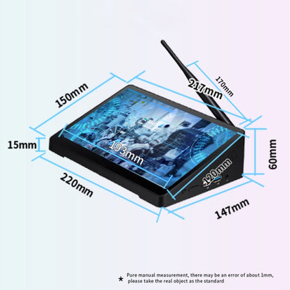 Windows 10 Intel Celeron N4020 Dual Core สูงสุด 2.8GHz, รองรับ WiFi & Bluetooth & TF Card & HDMI & RJ45, US Plug, 4GB+64GB