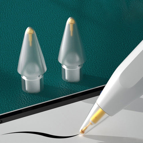 2 PCS 5.0 Crystal Diamond Needle Stylus Pen Tip สำหรับ Apple Pencil 1/2, 2 PCS 5.0