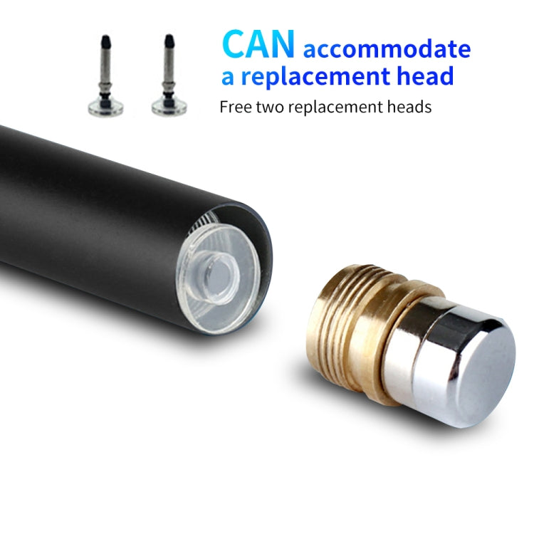 JD01 Universal Magnetic Pen Cap + Disc + ปากกาสไตลัสหัวปากกาสำรองสำหรับแท็บเล็ตอัจฉริยะและโทรศัพท์มือถือ