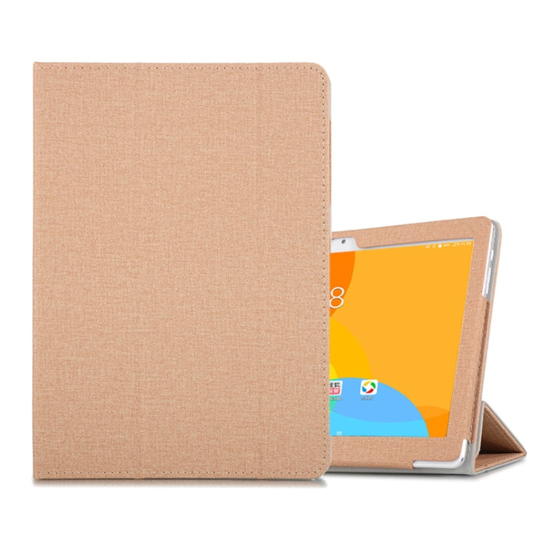 เคสป้องกันหนัง PU พลิกแนวนอนพื้นผิวกันลื่นสำหรับ ONDA X20 พร้อมตัวยึดสามพับ, For ONDA X20