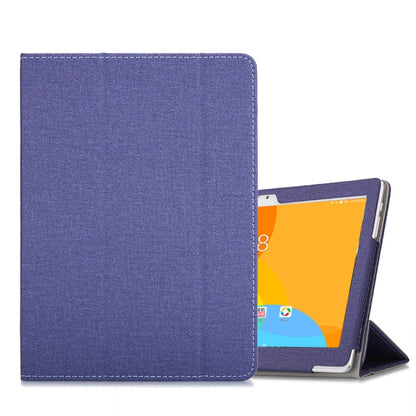 เคสป้องกันหนัง PU พลิกแนวนอนพื้นผิวกันลื่นสำหรับ ONDA X20 พร้อมตัวยึดสามพับ, For ONDA X20