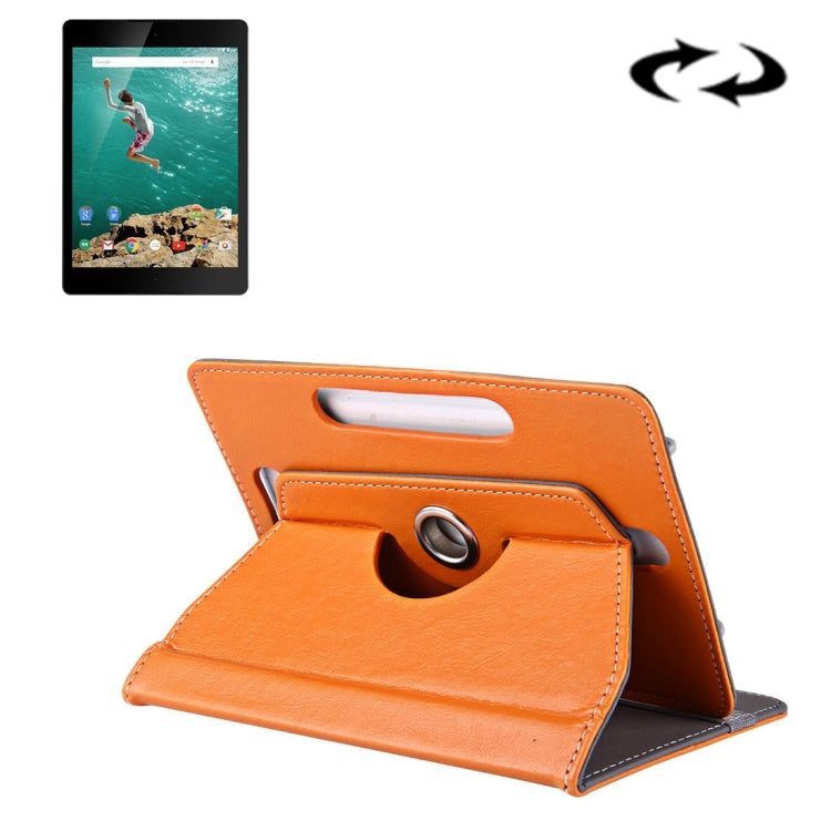 ซองหนังแท็บเล็ตขนาด 9 นิ้ว Crazy Horse Texture 360 Degrees Rotation Protective Case Shell with Holder for ONDA V891w, Ramos i9s Pro & Win8, Colorfly i898W & i898A, 9 inch White, 9 inch Black, 9 inch Orange, 9 inch Red, 9 inch Baby Blue, 9 inch Blue    ...