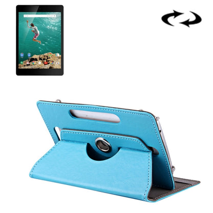 ซองหนังแท็บเล็ตขนาด 9 นิ้ว Crazy Horse Texture 360 Degrees Rotation Protective Case Shell with Holder for ONDA V891w, Ramos i9s Pro & Win8, Colorfly i898W & i898A, 9 inch White, 9 inch Black, 9 inch Orange, 9 inch Red, 9 inch Baby Blue, 9 inch Blue    ...