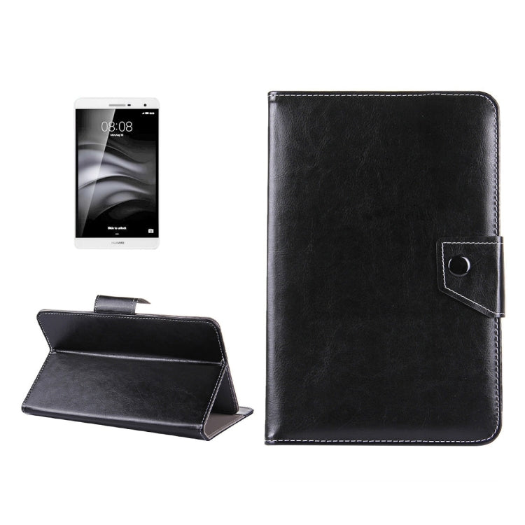 ซองหนังแท็บเล็ตขนาด 7 นิ้ว Crazy Horse Texture เคสเชลล์พร้อมตัวยึดสำหรับ Galaxy Tab A 7.0 (2016) / T280 & Tab 4 7.0 / T230 & Tab Q T2558, Colorfly G708, Asus ZenPad 7.0 Z370CG, Huawei MediaPad T1 7.0 / T1-701u