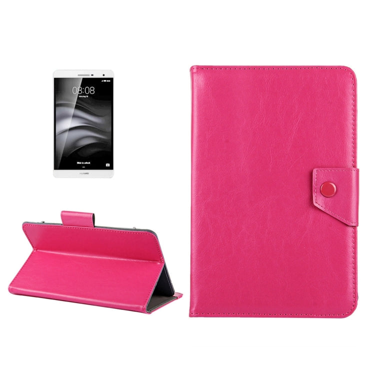 ซองหนังแท็บเล็ตขนาด 7 นิ้ว Crazy Horse Texture เคสเชลล์พร้อมตัวยึดสำหรับ Galaxy Tab A 7.0 (2016) / T280 & Tab 4 7.0 / T230 & Tab Q T2558, Colorfly G708, Asus ZenPad 7.0 Z370CG, Huawei MediaPad T1 7.0 / T1-701u