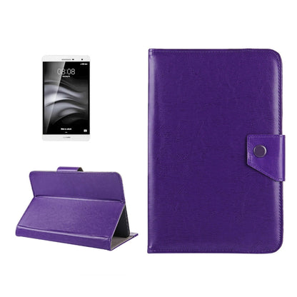 ซองหนังแท็บเล็ตขนาด 7 นิ้ว Crazy Horse Texture เคสเชลล์พร้อมตัวยึดสำหรับ Galaxy Tab A 7.0 (2016) / T280 & Tab 4 7.0 / T230 & Tab Q T2558, Colorfly G708, Asus ZenPad 7.0 Z370CG, Huawei MediaPad T1 7.0 / T1-701u