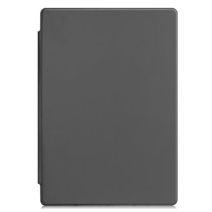 ซองหนัง PU พลิกแนวนอนพื้นผิวคัสเตอร์สำหรับ Microsoft Surface Pro 4 / 5 / 6 / 7 12.3 นิ้วพร้อมตัวยึดและช่องเสียบปากกา