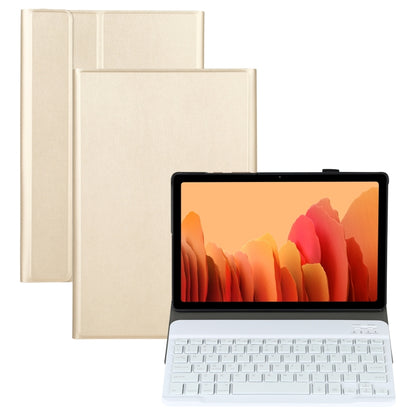 A500S แป้นพิมพ์แบ็คไลท์บลูทูธแบบถอดได้ Ultrathin เคสแท็บเล็ตหนังพลิกแนวนอนพร้อมตัวยึดสำหรับ Samsung Galaxy Tab A7 10.4 (2020) T500 / T505, For Samsung Galaxy Tab A7 10.4 (2020)