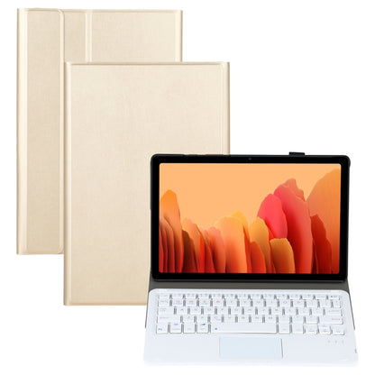 A500-A แป้นพิมพ์บลูทูธที่ถอดออกได้ Ultrathin เคสแท็บเล็ตหนังพลิกแนวนอนพร้อมทัชแพดและตัวยึดสำหรับ Samsung Galaxy Tab A7 10.4 (2020) T500 / T505, For Samsung Galaxy Tab A7 10.4 (2020)