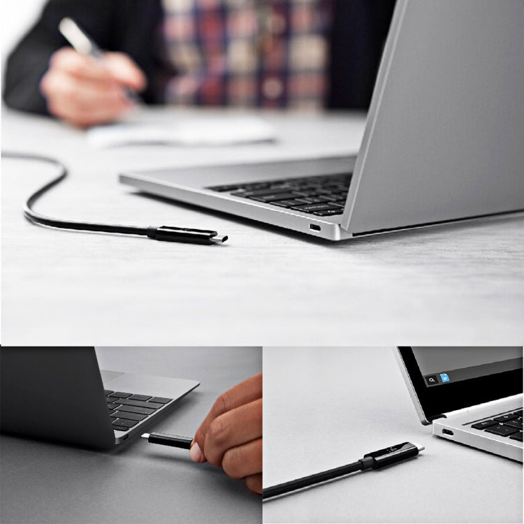 USB-C / Type-C ยาว 1 ม. ถึง USB 3.1 Type-C Data & Charging Spring Coiled Cable, Type-C to Type-C
