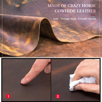 CF2002 สำหรับ iPad Pro 10.5 นิ้ว Retro Crazy Horse Texture หัวเข็มขัดมัลติฟังก์ชั่นแท็บเล็ตพีซีเคสหนังป้องกันพร้อมกระเป๋าโทรศัพท์มือถือ / โน๊ตบุ๊คและช่องเสียบการ์ด, For iPad Pro 10.5 inch