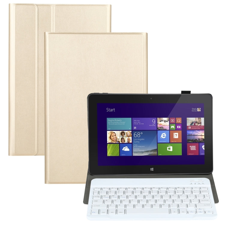 AM12 2 in 1 คีย์บอร์ดบลูทูธแบบถอดได้ + เคสแท็บเล็ตหนังป้องกันพร้อมตัวยึดสำหรับ Lenovo Tab P11 (Tab-J606F), AM12