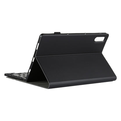 AM13 2 in 1 คีย์บอร์ดบลูทูธแบบถอดได้ + เคสแท็บเล็ตหนังป้องกันพร้อมตัวยึดสำหรับ Lenovo Tab P11 Pro (TB-XJ706F), AM13