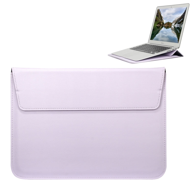 ซองหนัง PU สไตล์ซองจดหมายสากลพร้อมตัวยึดสำหรับ Ultrathin Notebook Tablet PC 15.4 นิ้ว, ขนาด: 39x28x1.5cm