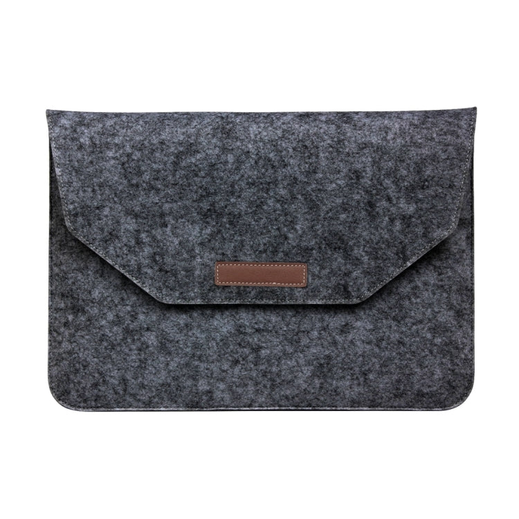 11.6 นิ้ว Universal Fashion Soft Sleeve Bag Case แท็บเล็ตแล็ปท็อปกระเป๋าสักหลาดสำหรับ MacBook Air 11.6 นิ้ว, ขนาด: 33x22x1cm
