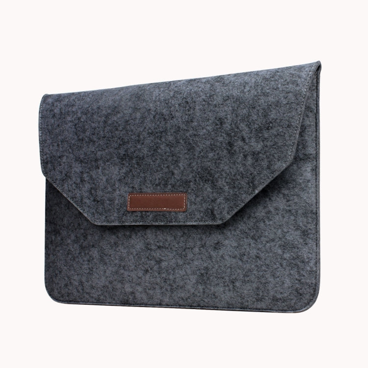 11.6 นิ้ว Universal Fashion Soft Sleeve Bag Case แท็บเล็ตแล็ปท็อปกระเป๋าสักหลาดสำหรับ MacBook Air 11.6 นิ้ว, ขนาด: 33x22x1cm