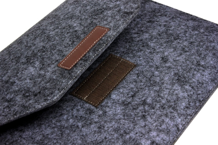 11.6 นิ้ว Universal Fashion Soft Sleeve Bag Case แท็บเล็ตแล็ปท็อปกระเป๋าสักหลาดสำหรับ MacBook Air 11.6 นิ้ว, ขนาด: 33x22x1cm