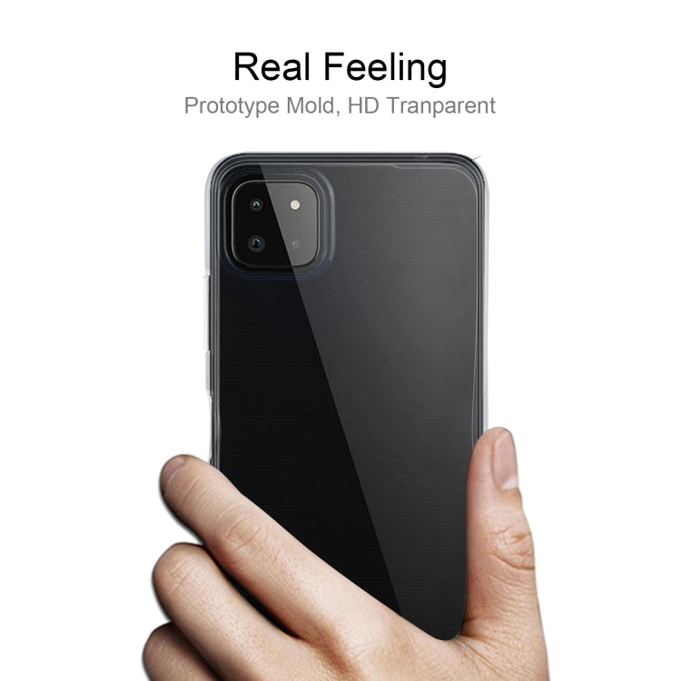 สำหรับ Samsung Galaxy A22 5G 0.75 มม. บางเฉียบโปร่งใส TPU เคสป้องกัน, For Samsung Galaxy A22 5G