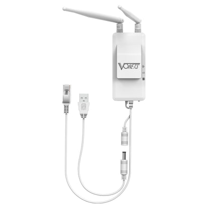 VONETS Mini Wireless Bridge 900Mbp WiFi Repeater พร้อม 2 เสาอากาศ