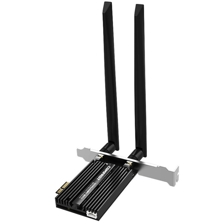 COMFAST CF-AX200 PRO 3000Mbps อะแดปเตอร์การ์ดเครือข่าย Bluetooth PCI-E Wifi พร้อมเสาอากาศ 2 เสา, CF-AX200 PRO